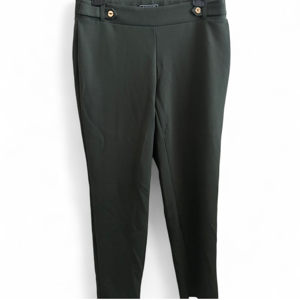 Dark green professional stretch pants